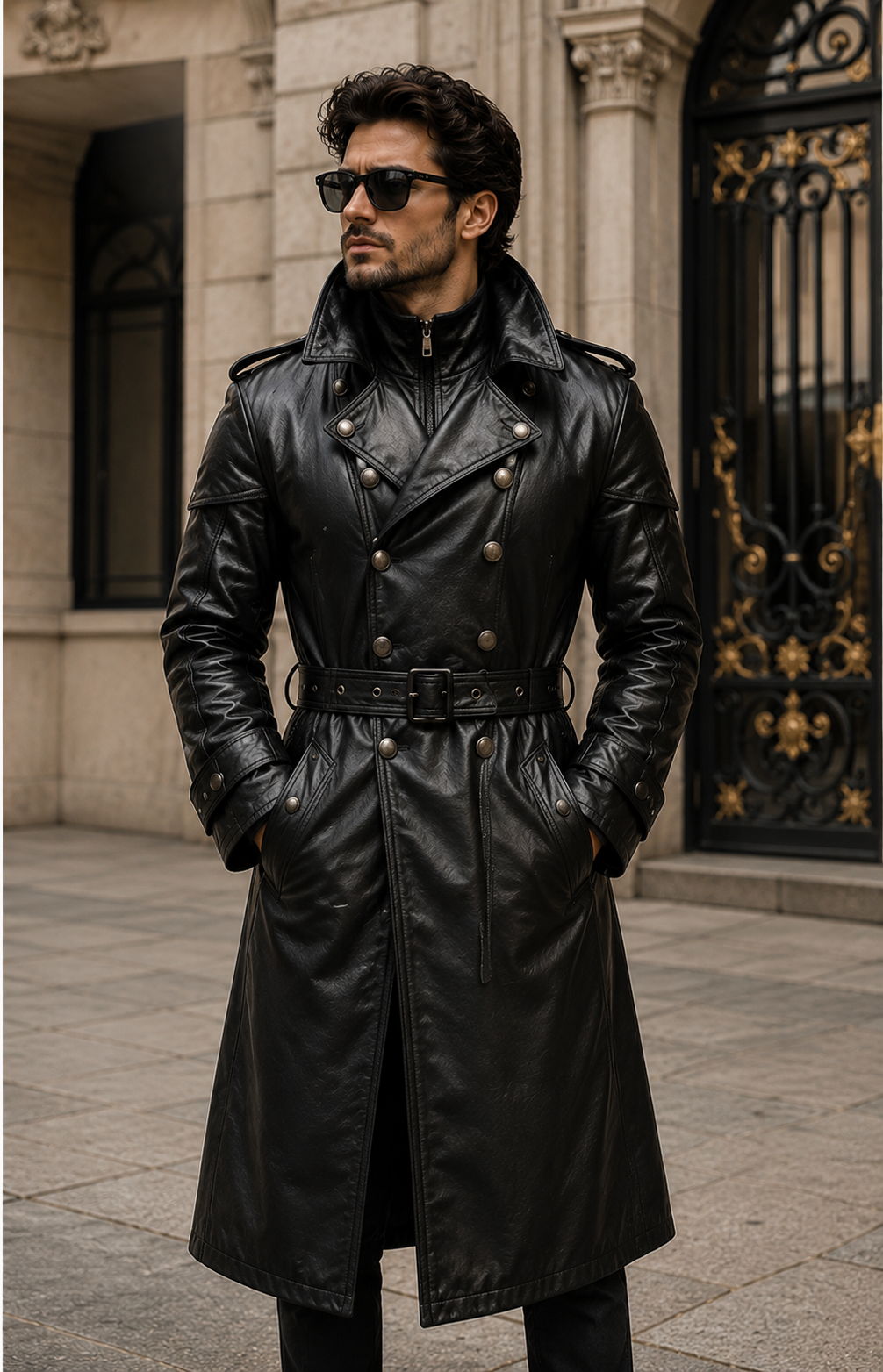 Leather Coat