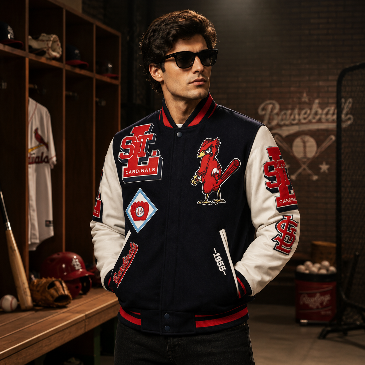 St Louis Cardinals Varsity Jacket