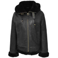Women's Genuine Sheepskin B3 Bomber Jacket