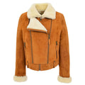 Women’s Sheepskin Aviator Pilot Jacket