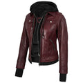 Women's Bomber  Jacket with Hood