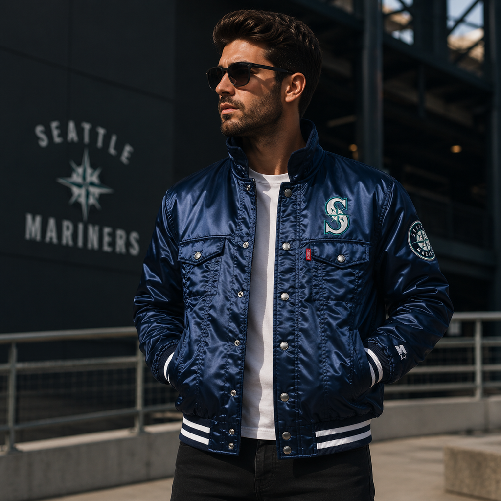 Seattle Mariners Trucker Jacket
