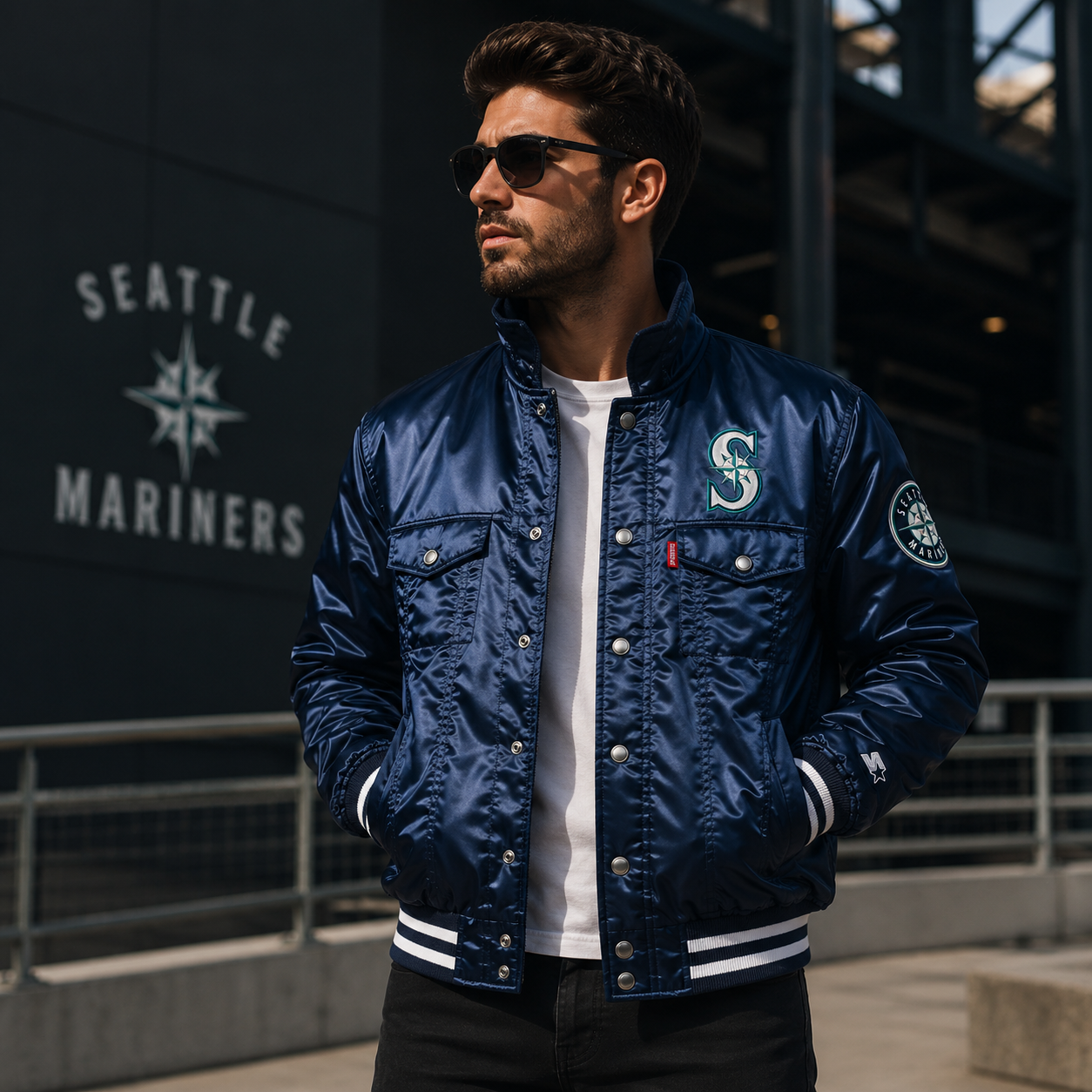 Seattle Mariners Trucker Jacket