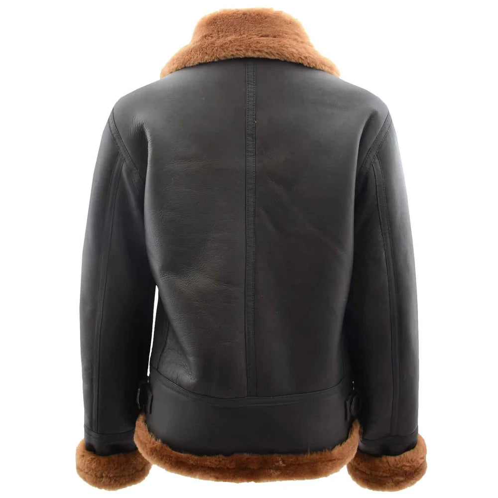 Women's Genuine Sheepskin B3 Pilot Jacket
