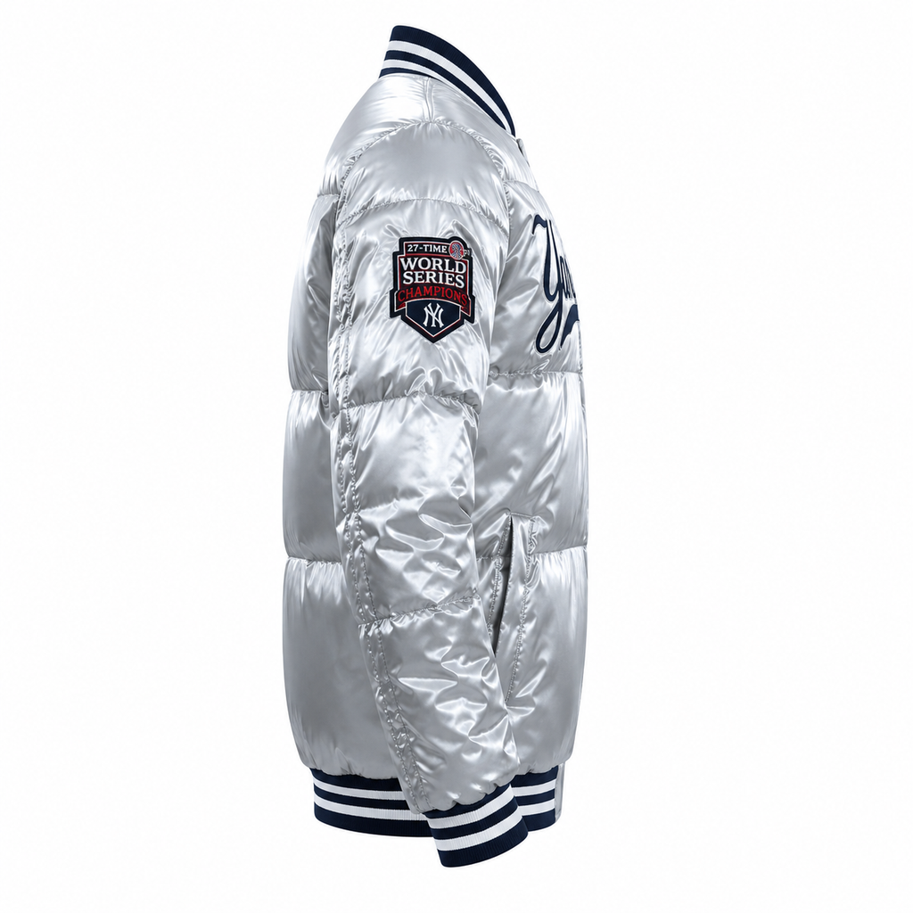 Yankees Bomber Satin Jacket