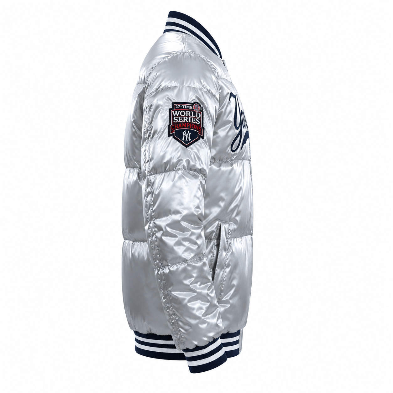 Yankees Bomber Satin Jacket