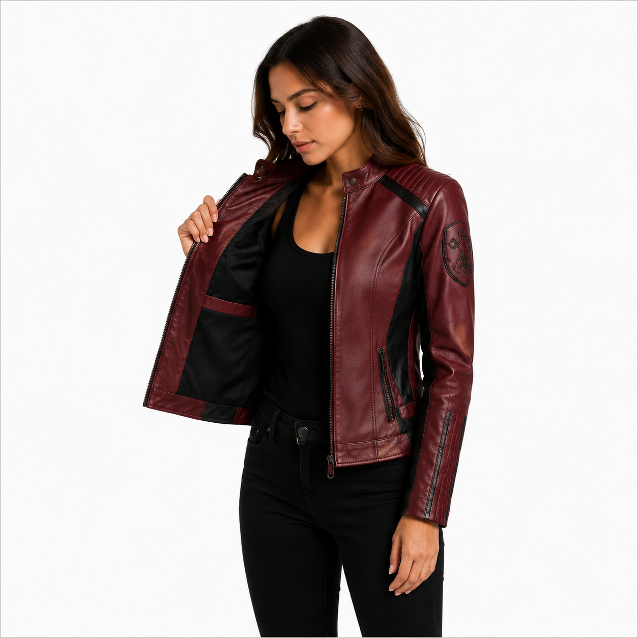 Women's Cafe Racer Leather