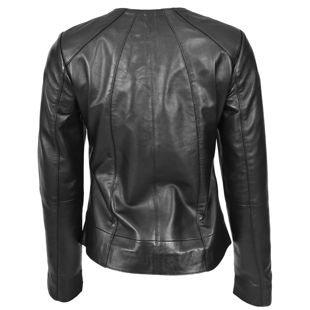 Women’s Real Leather Classic Jacket