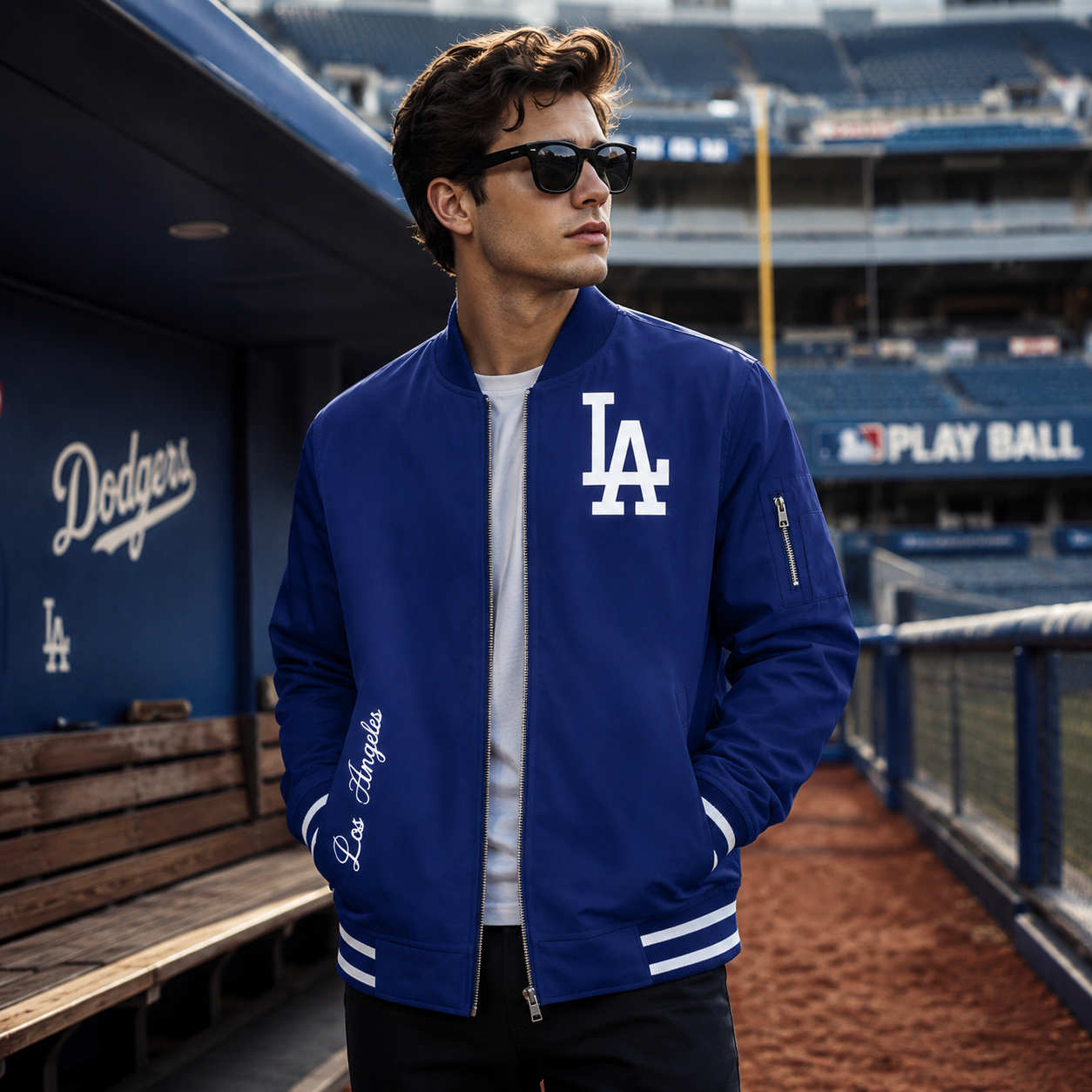 LA Dave Roberts Dodgers Jacket