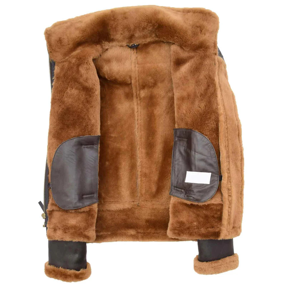Women's Genuine Sheepskin B3 Pilot Jacket