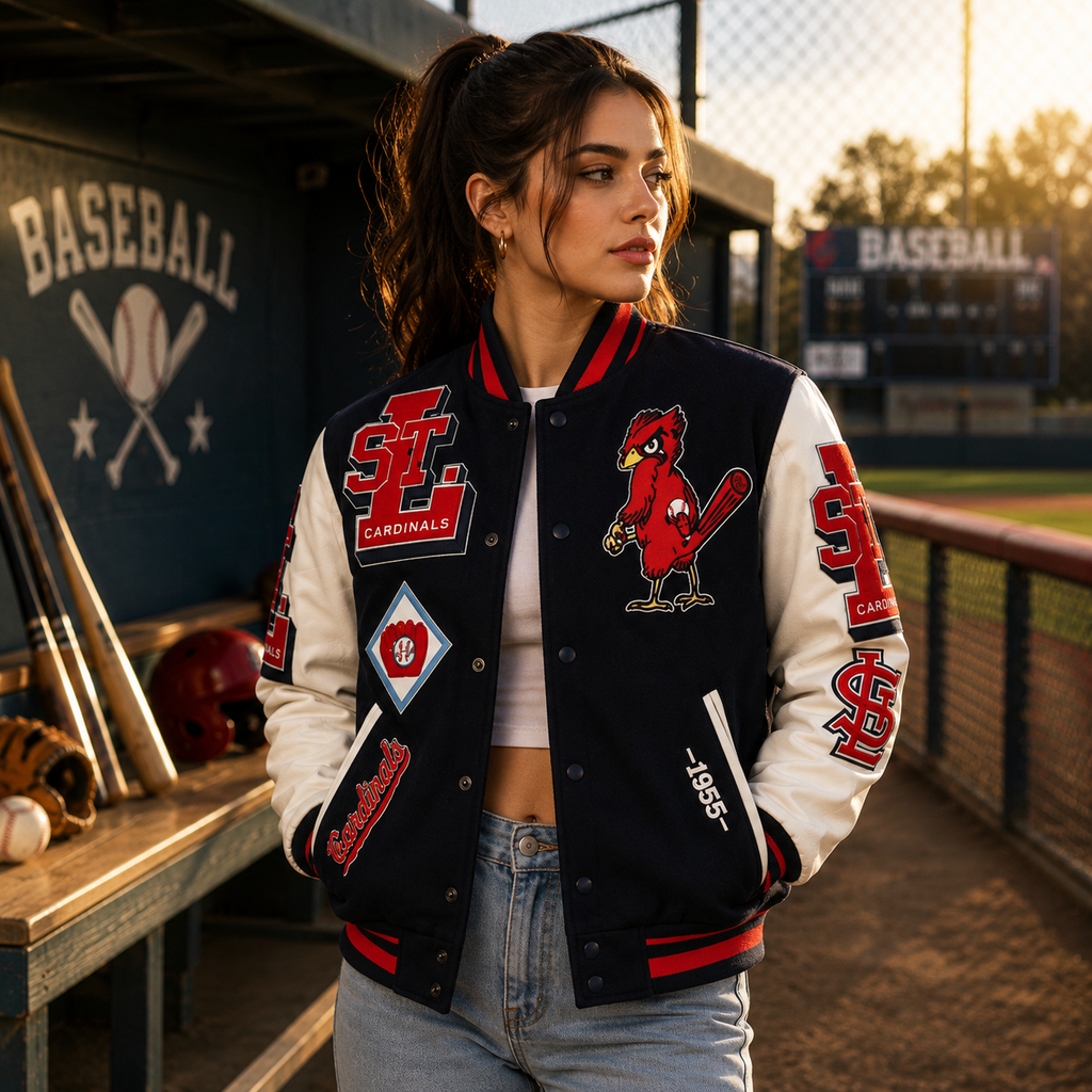 St Louis Cardinals Varsity Jacket