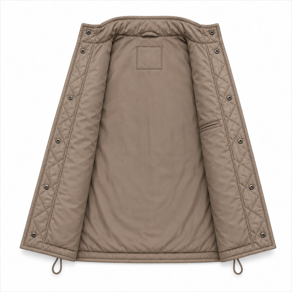 Women's pink diamond-quilted vest
