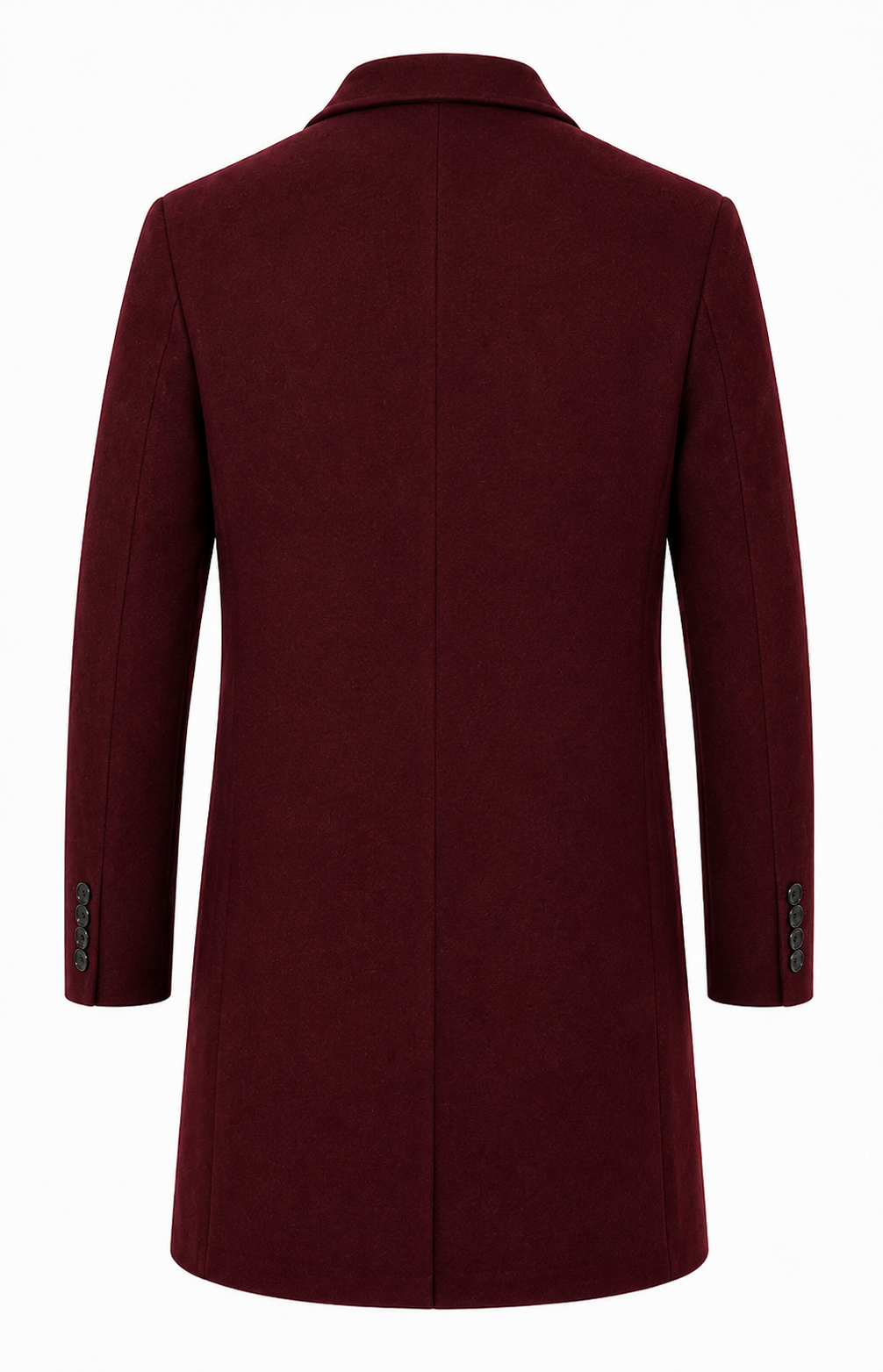 Classic Single-Breasted Wool coat