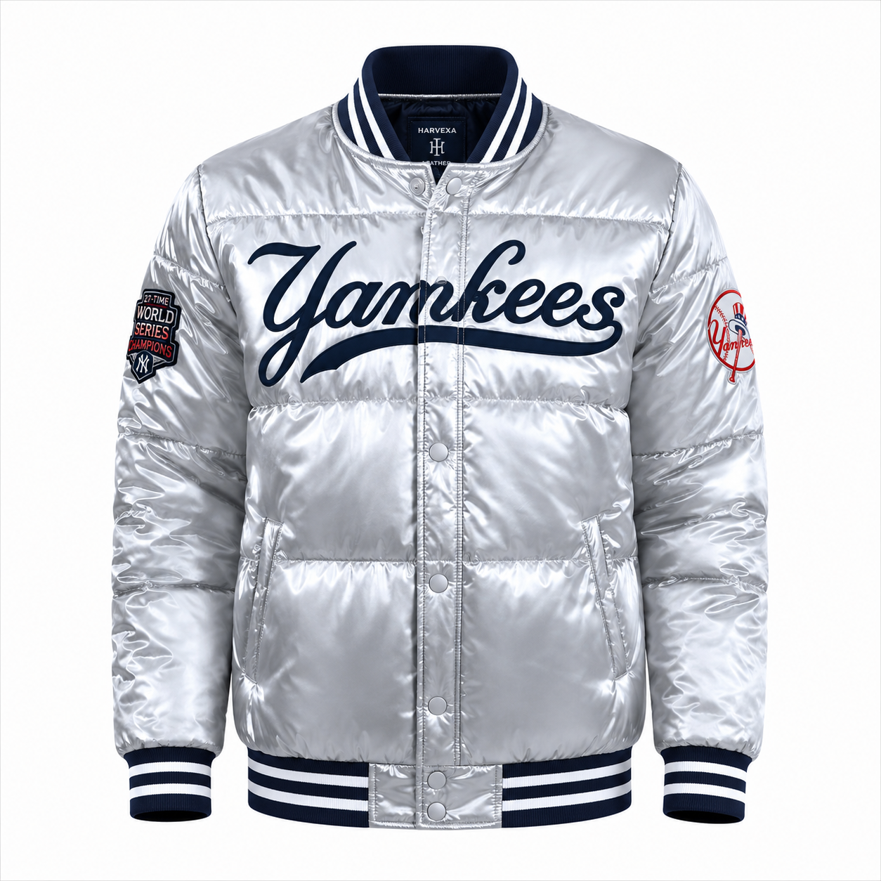 Yankees Bomber Satin Jacket