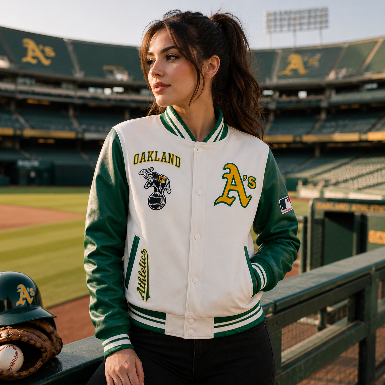 Oakland A’S Varsity Jacket