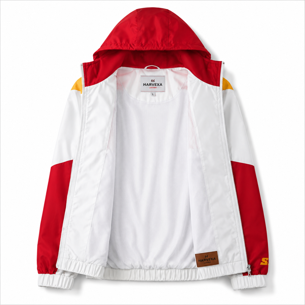 Kansas City Chiefs White Starter Jacket