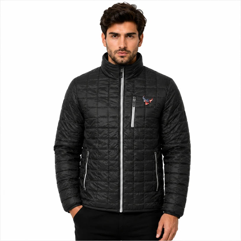 Black Rainer Puffer Dallas Jacket