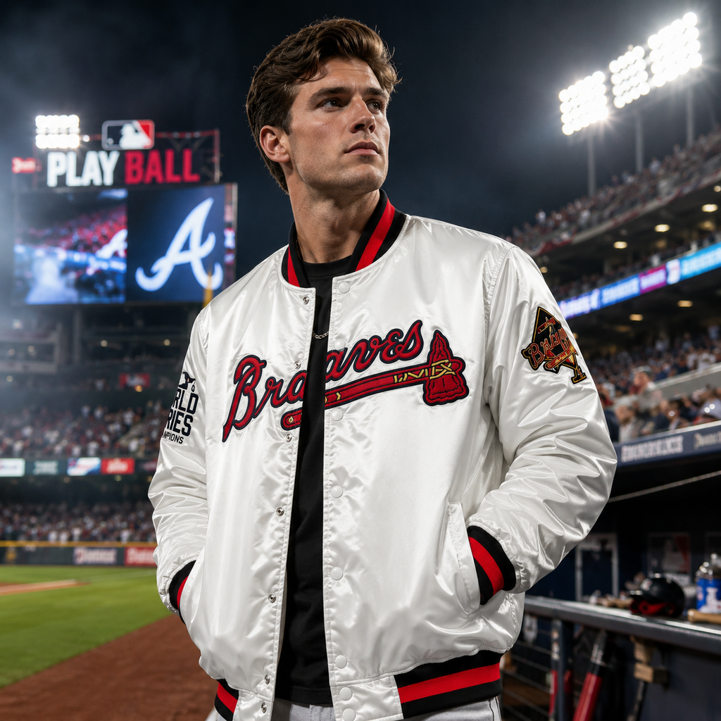Atlanta Braves Satin Jacket