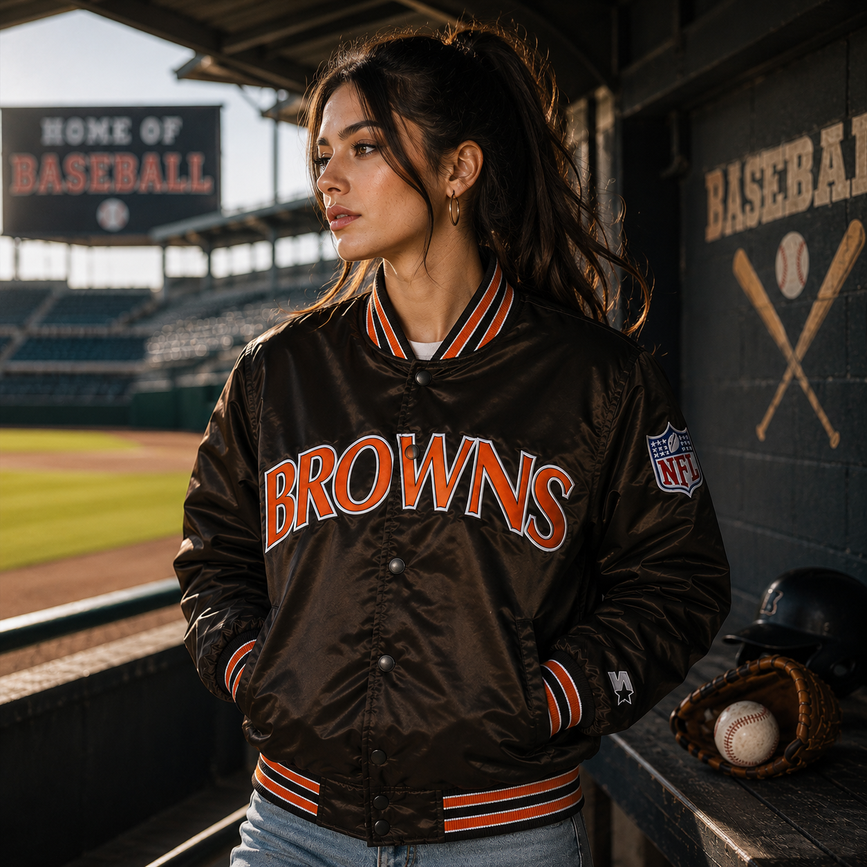 Cleveland Browns Bomber Jacket