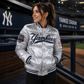 Yankees Bomber Satin Jacket