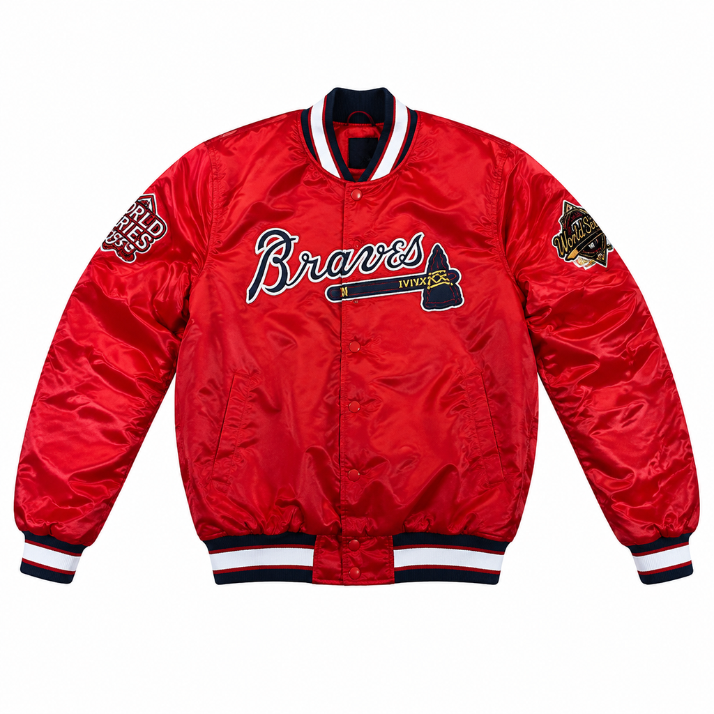 Atlanta Braves Satin Jacket