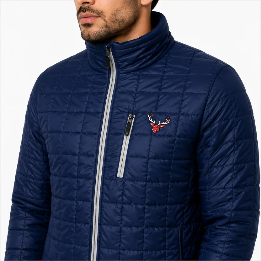 Navy Blue Rainer Puffer Jacket
