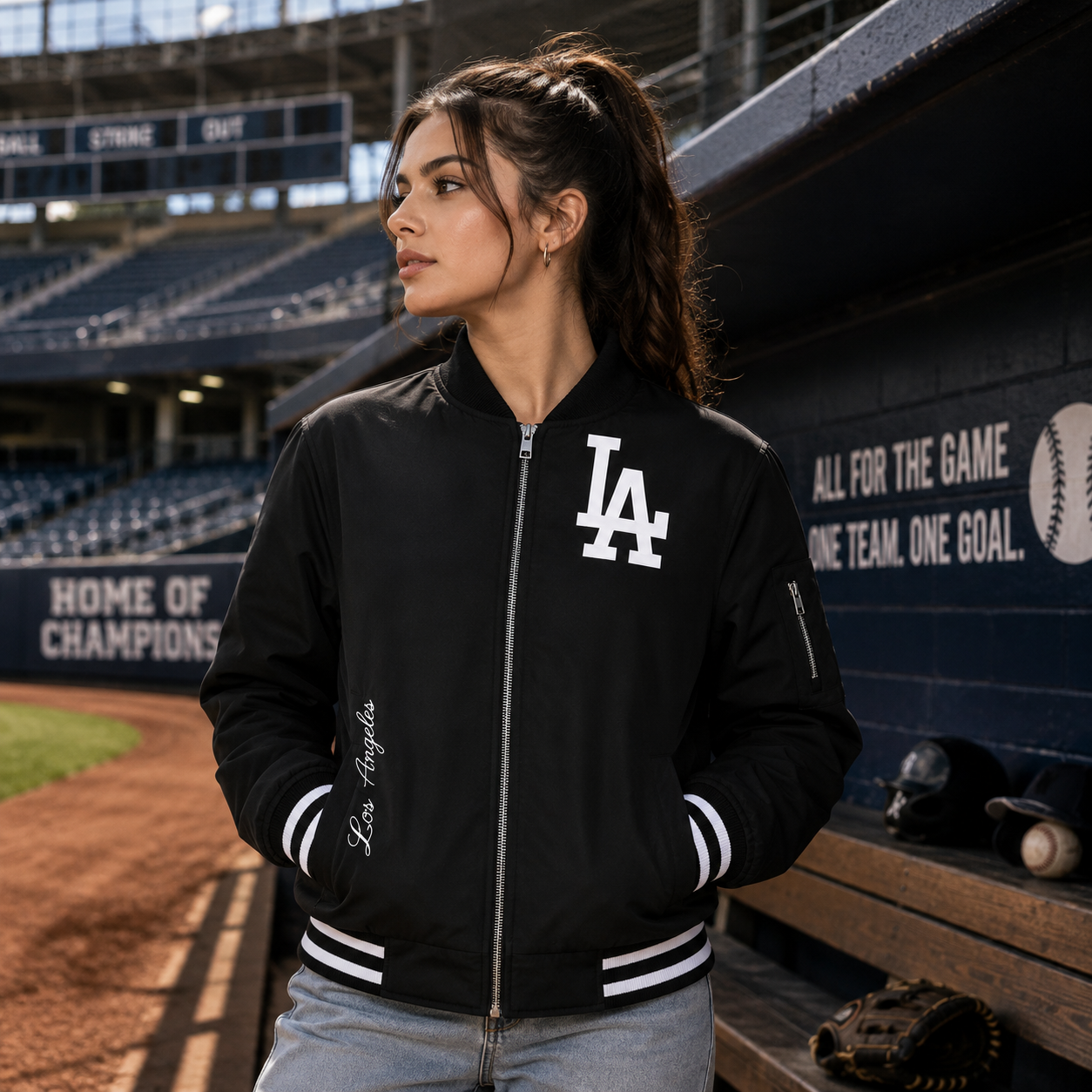 LA Dave Roberts Dodgers Jacket