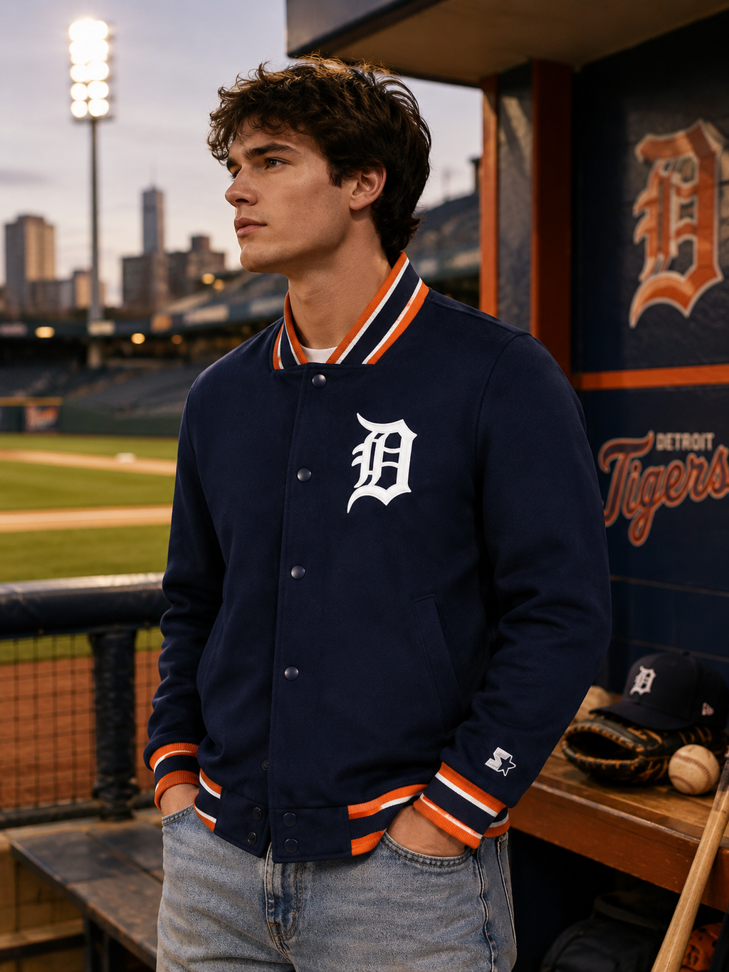 Detroit Tiger Varsity Jacket