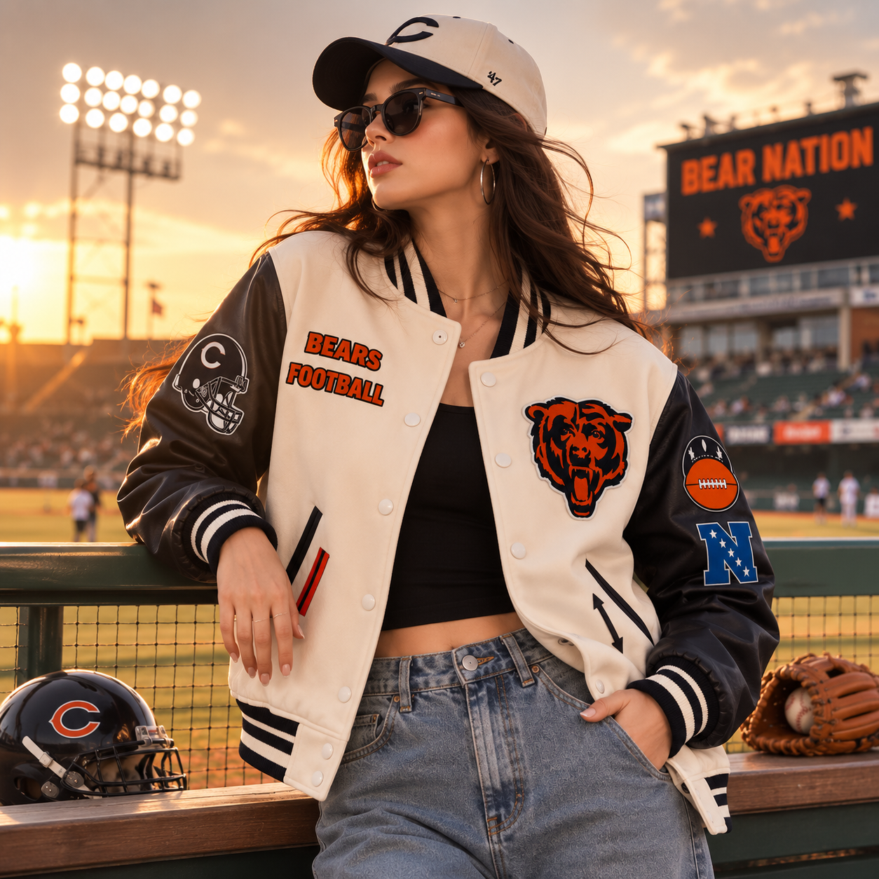 Chicago Bears Retro Jacket