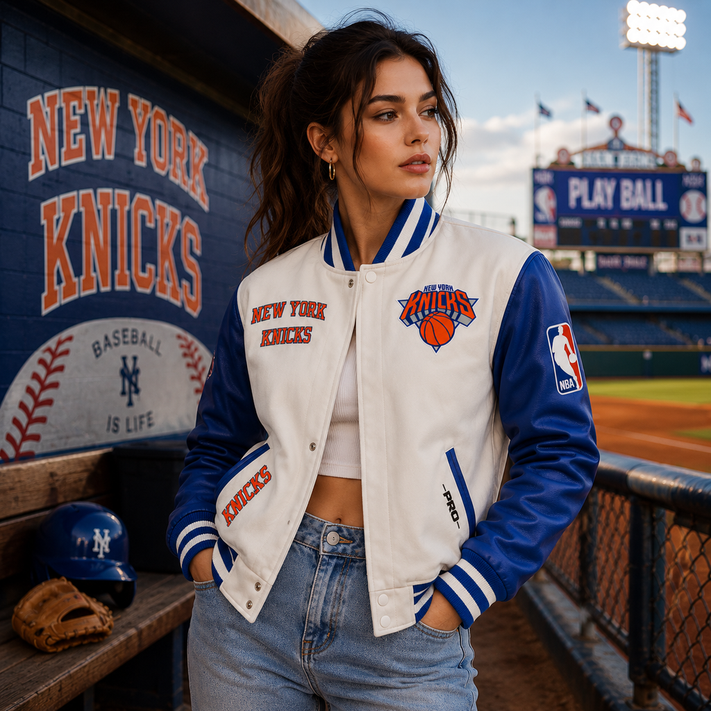 New York Knicks Varsity Jacket