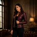 Women's Cafe Racer Leather