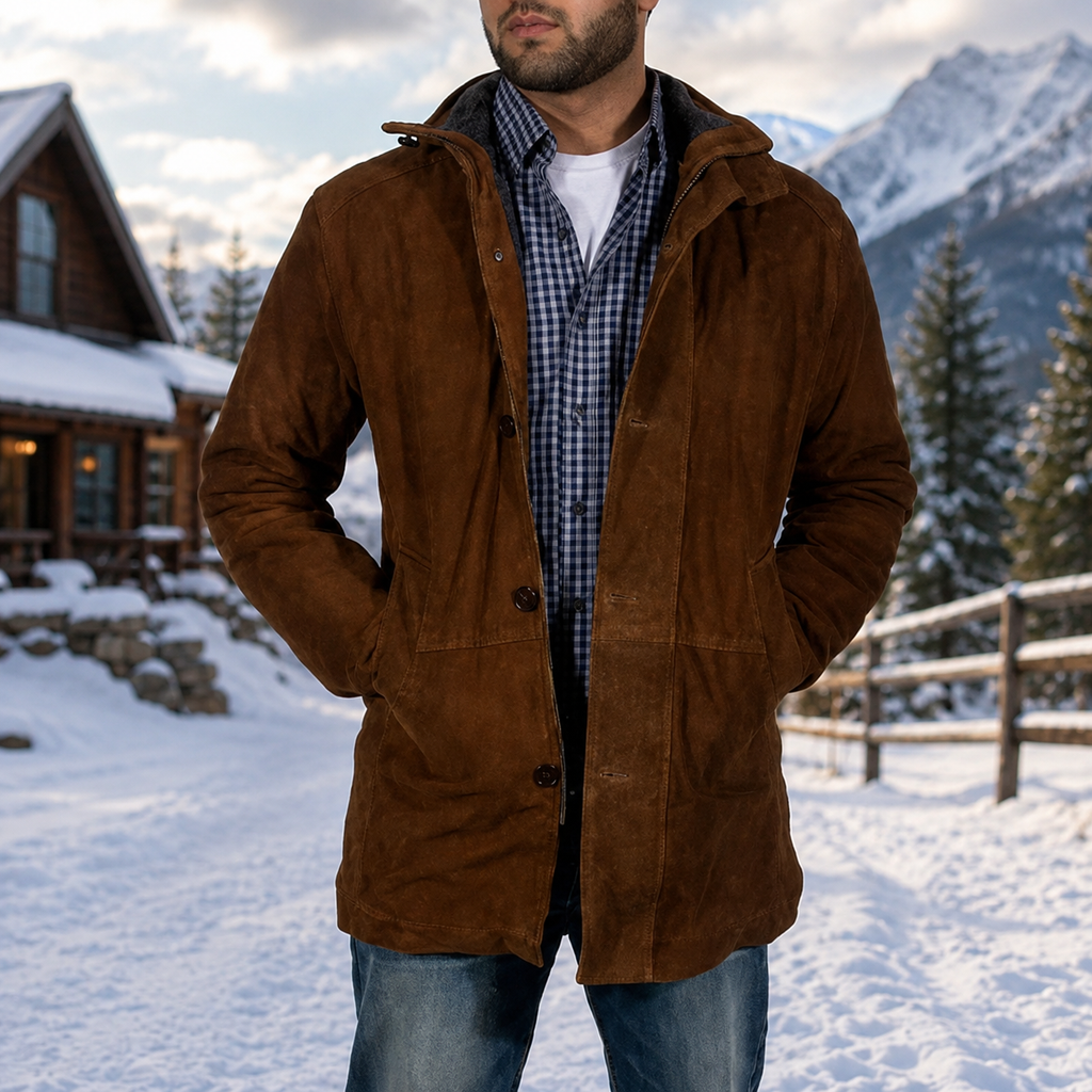 Sheriff Brown Suede Jacket
