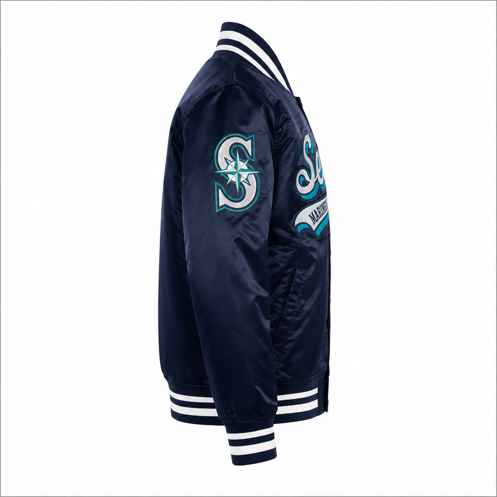 Seattle Mariners Satin Jacket