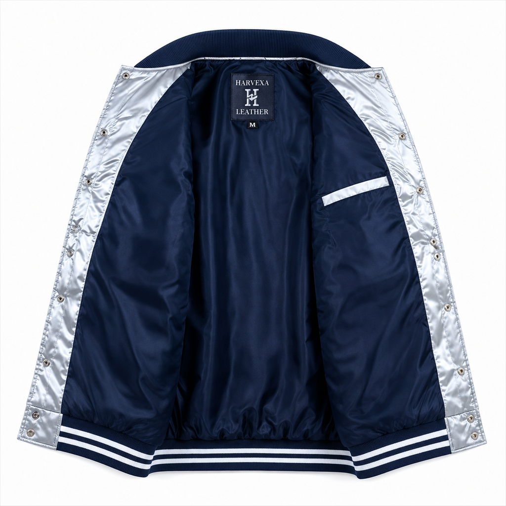 Yankees Bomber Satin Jacket