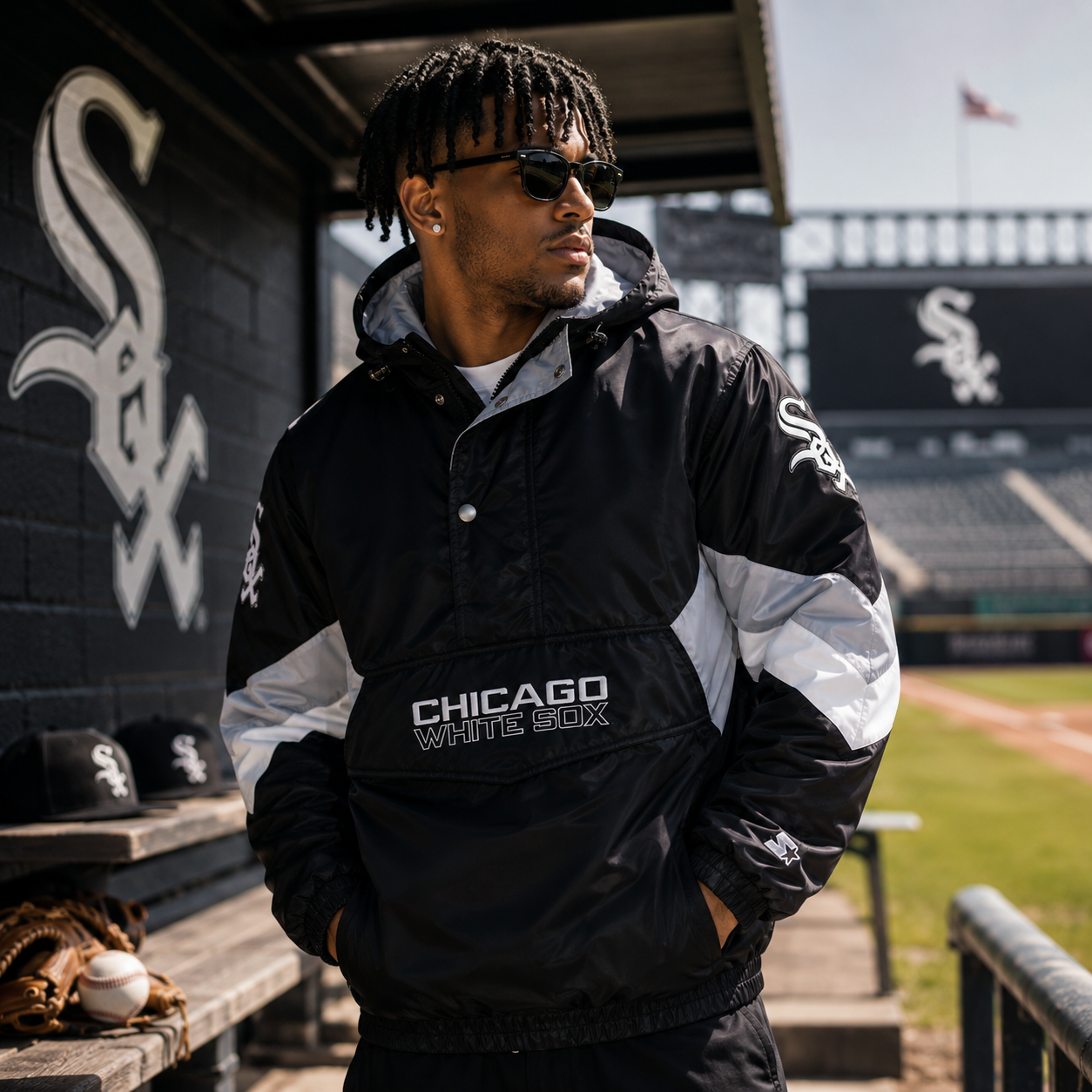 Chicago White Sox Pullover Jacket