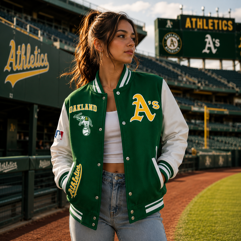 Oakland A’S Varsity Jacket