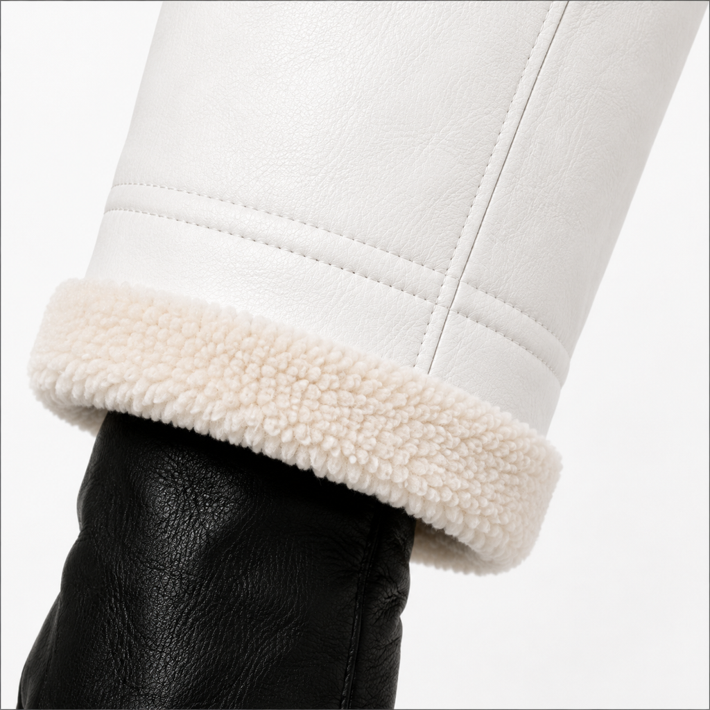 Men's Off-White / Cream B-3 Aviator Jacket