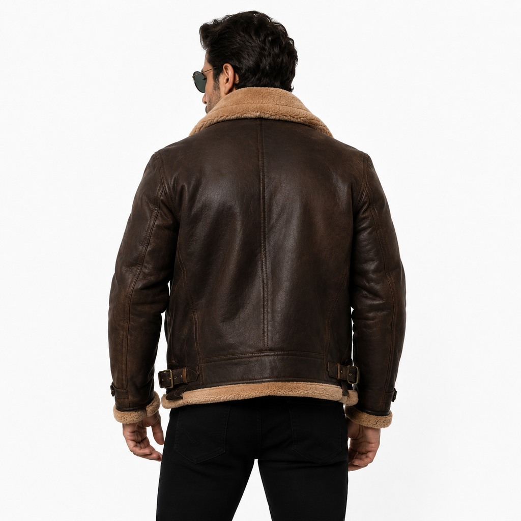 Men's Classic B-3 Aviator Flight Jacket