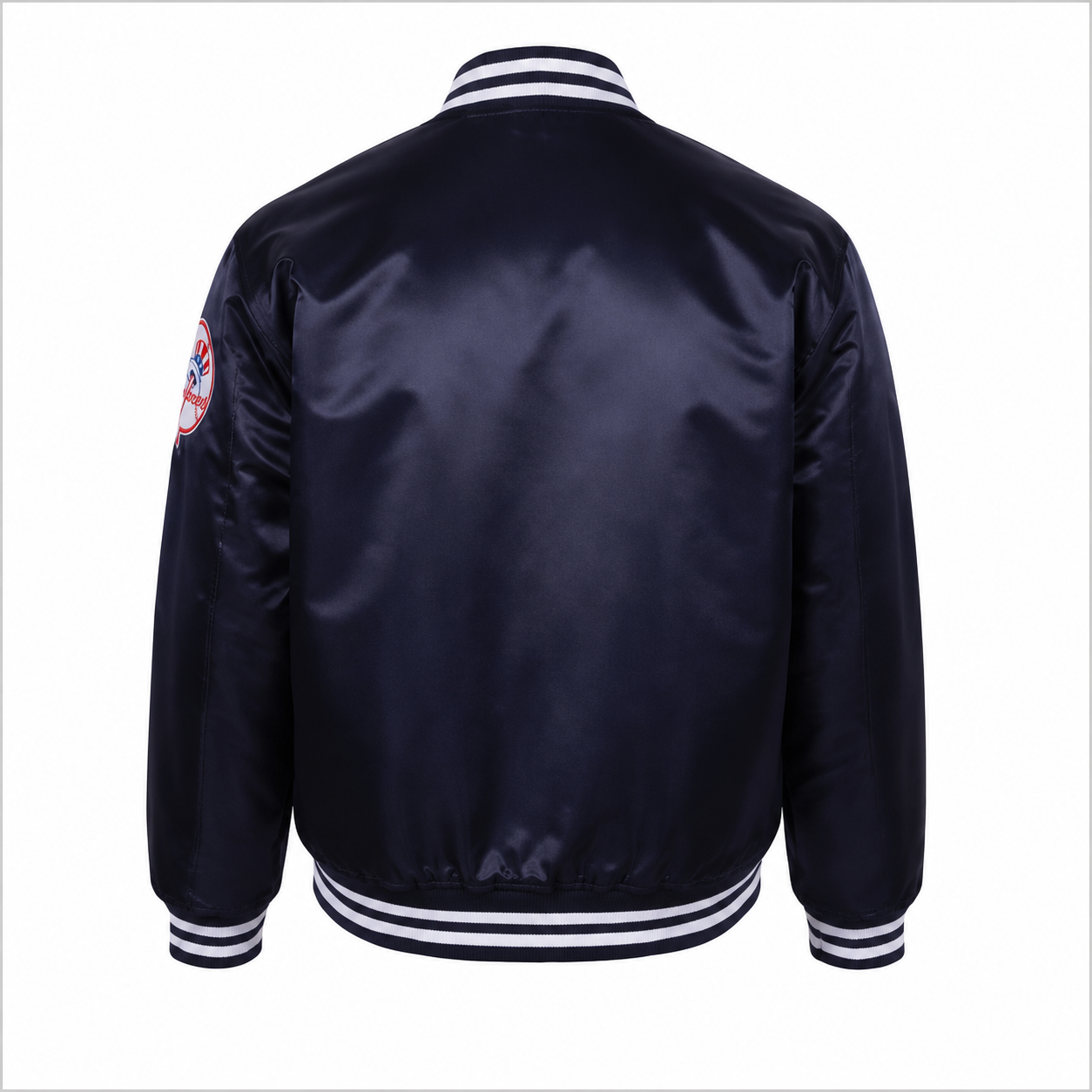 Yankees Bomber Satin Jacket