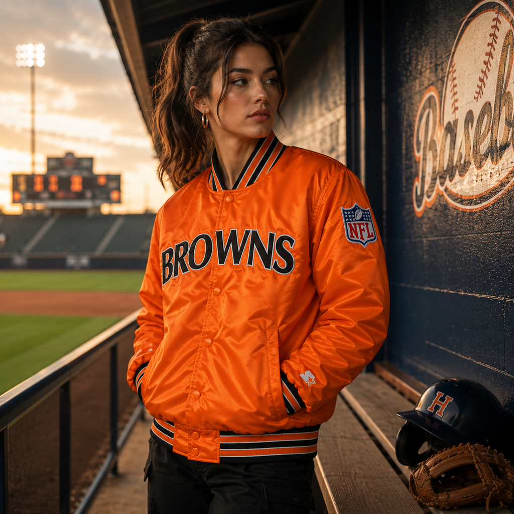 Cleveland Browns Bomber Jacket