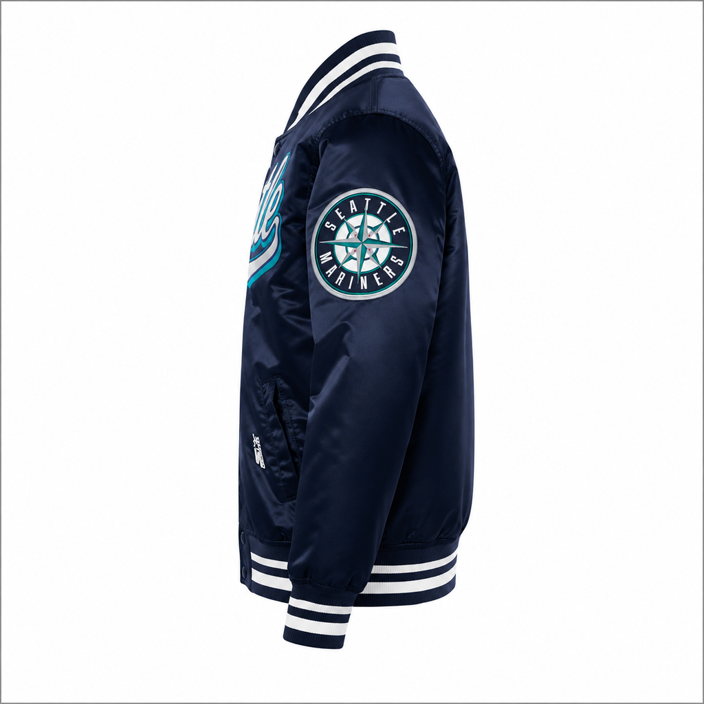 Seattle Mariners Satin Jacket