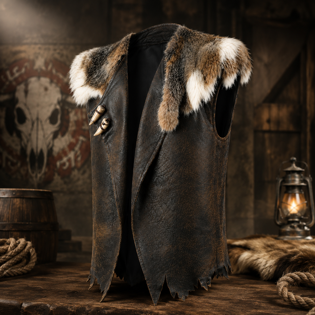 Women's Premium Zombie Leather Vest