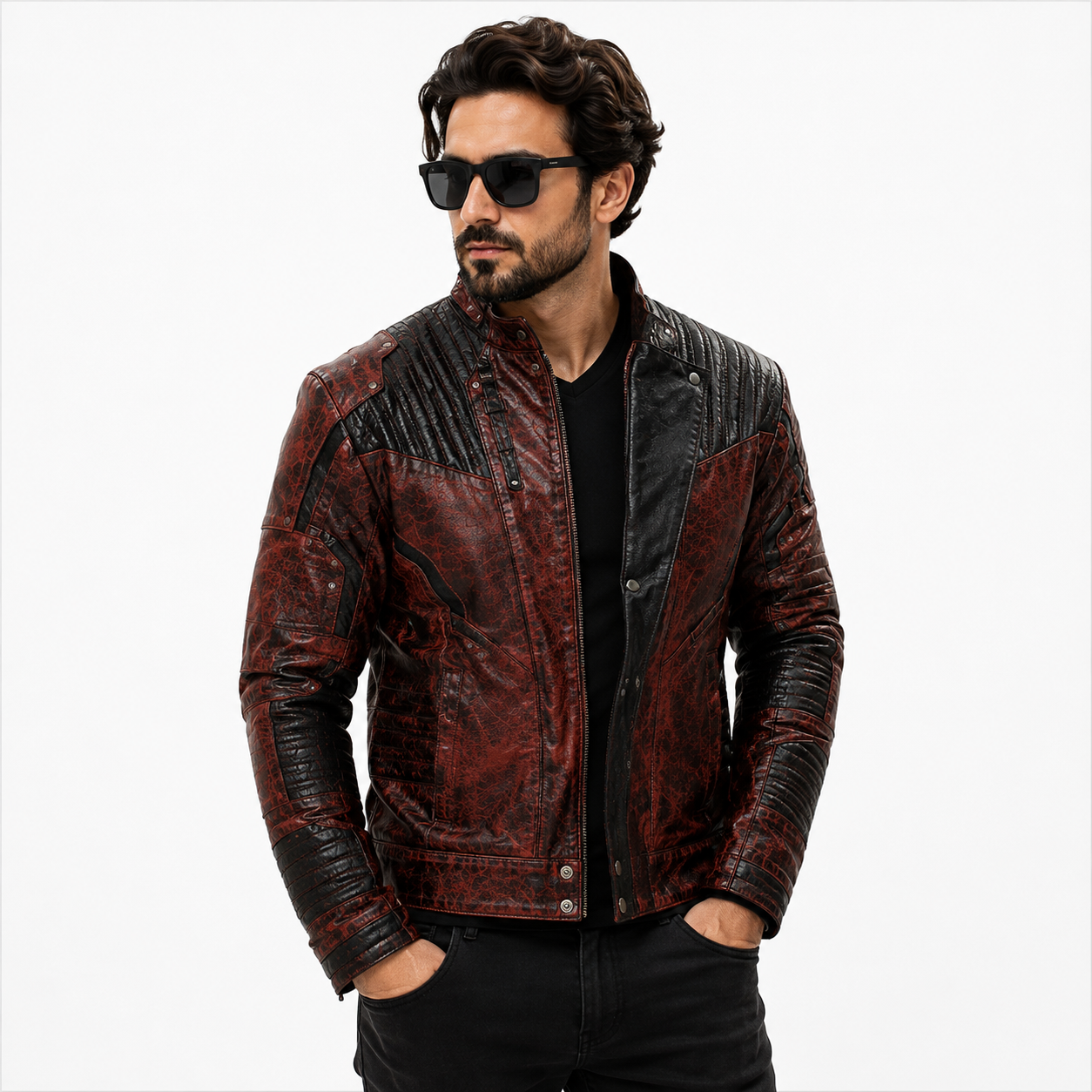 Premium Genuine Leather Motorcycle Jacket