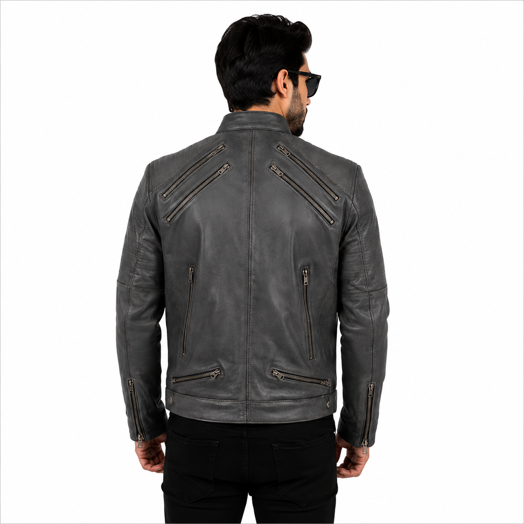 Michael Jackson Beat It MaroonLeather Jacket