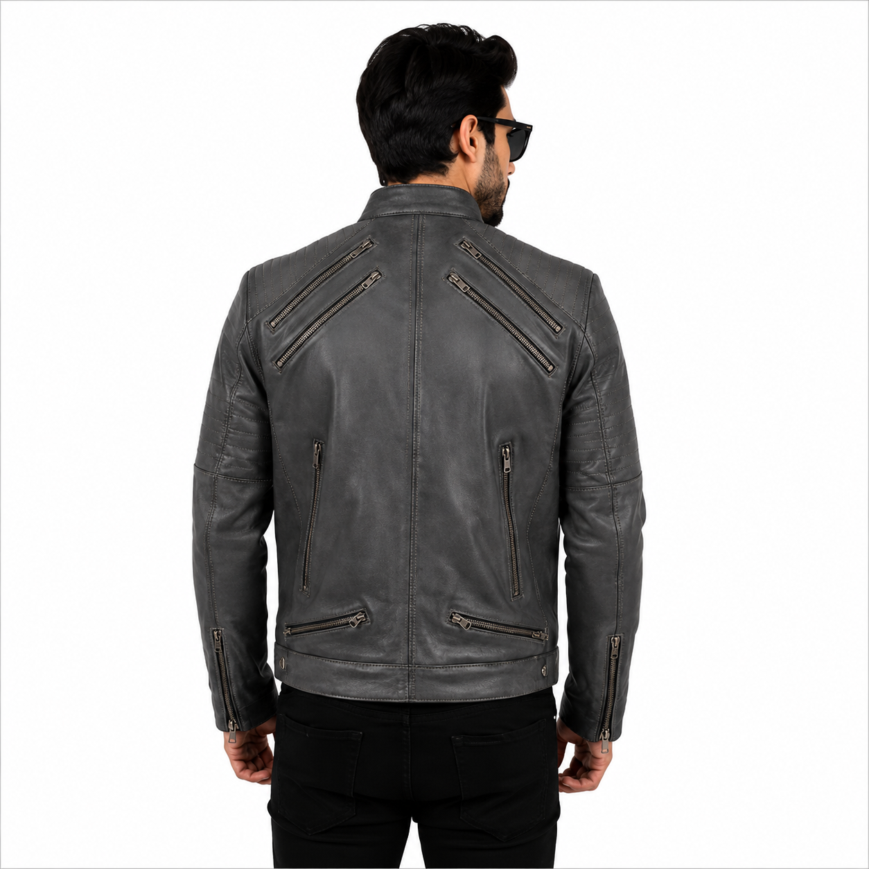Michael Jackson Beat It MaroonLeather Jacket