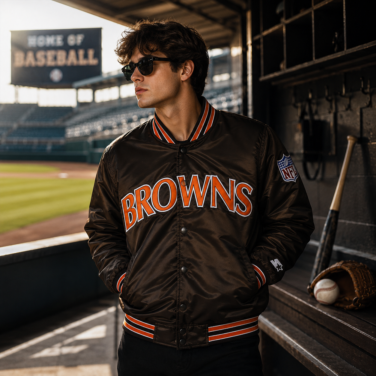 Cleveland Browns Bomber Jacket