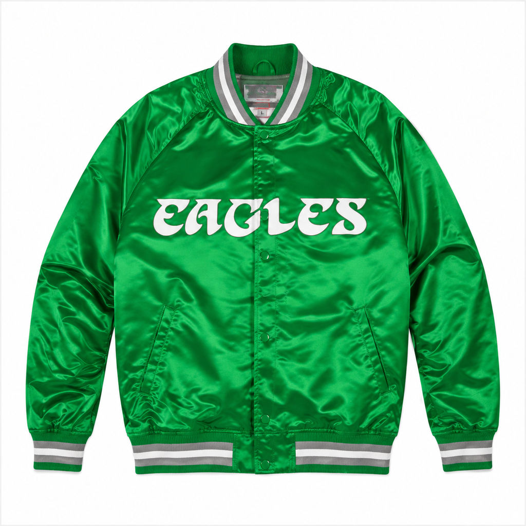 Philadelphia Eagles Satin Lightweight Jacket