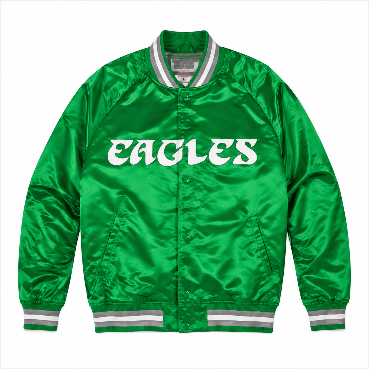 Philadelphia Eagles Satin Lightweight Jacket