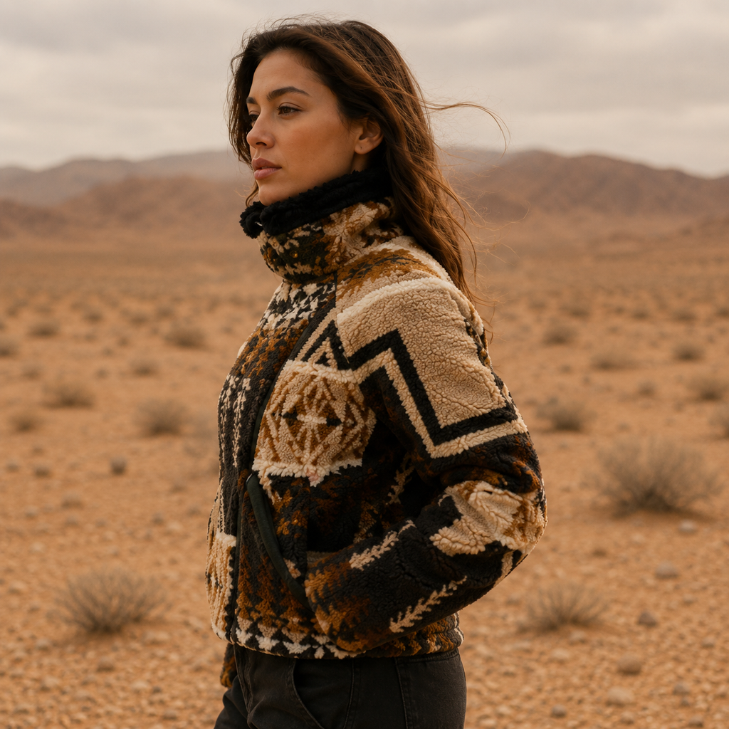 Women's Aztec Wool Jacket