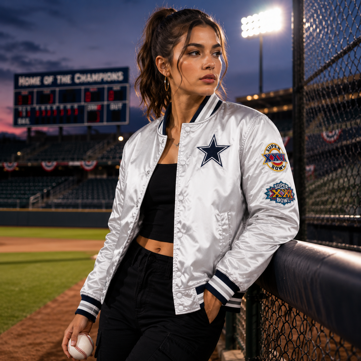 NFL Dallas Cowboys Satin Jacket